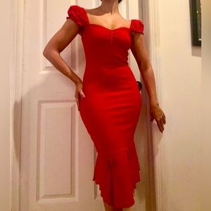 Pin Up style pencil dress